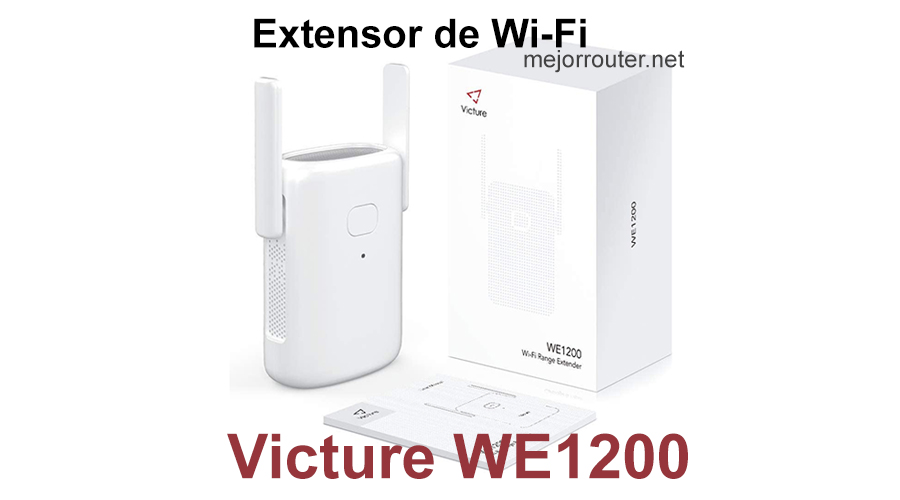 Repetidor Extensor de red Wifi Victure WE1200